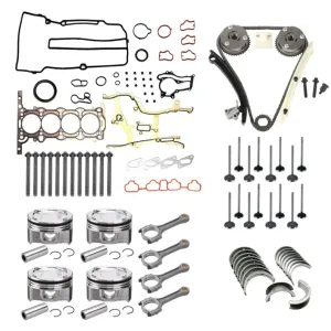 Head Gasket Set Timing Chain Kit Camshaft Crankshaft Rebuild Kit Water Pump