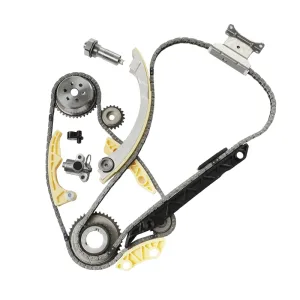 Timing Chain Kit Tensioner Guide Rail Crank Sprocket