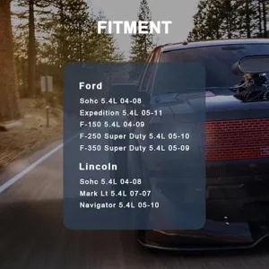 Camshaft Timing Chain Kit With Cam Phasers and VVT Valves Replacement