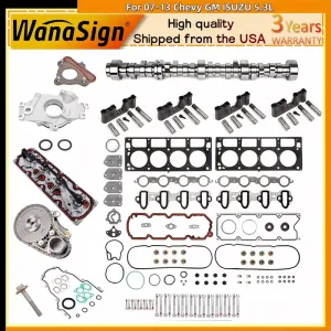 AFM/DOD Cylinder Head Gaskets&Camshaft Lifter Kit For 07-13 Chevy GM ISUZU 5.3L