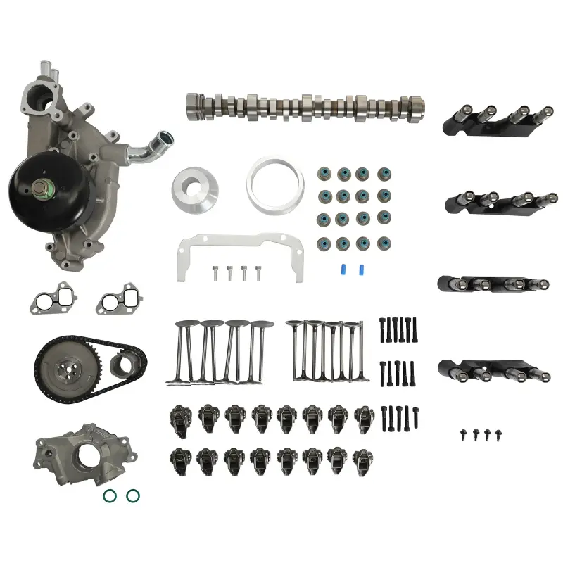 Camshaft-Pump-Rocker-Arm-Lifter-Timing-Chain-Kit-2 Camshaft Pump Rocker Arm Lifter Timing Chain Kit Fit For Chevy GMC 05-14 5.3L