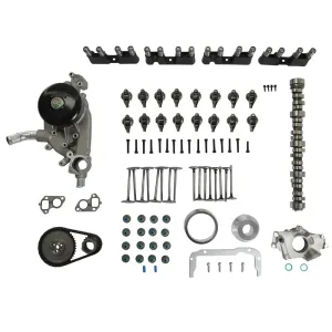 Camshaft Pump Rocker Arm Lifter Timing Chain Kit Fit For Chevy GMC 05-14 5.3L