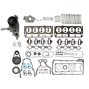 Cylinder Engine Gasket Kit w/ Bolts Timing Kit Fit For 02-11 Chevy GMC Buick 5.3