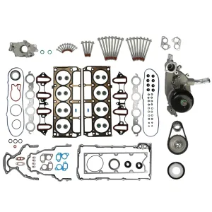 Cylinder Engine Gasket Kit w/ Bolts Timing Kit Fit For 02-11 Chevy GMC Buick 5.3