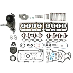 Cylinder Engine Gasket Kit w/ Bolts Timing Kit Fit For 02-11 Chevy GMC Buick 5.3