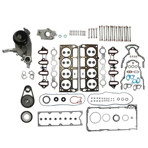 Cylinder Engine Gasket Kit w/ Bolts Timing Kit Fit For 02-11 Chevy GMC Buick 5.3