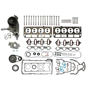 Cylinder Engine Gasket Kit w/ Bolts Timing Kit Fit For 02-11 Chevy GMC Buick 5.3