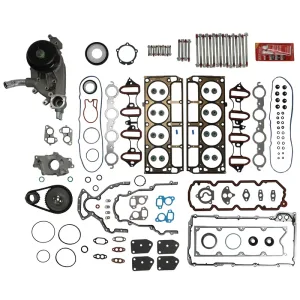 Cylinder Engine Gasket Kit w/Water Pump Bolts For 2002-2011 Chevy GMC Buick 5.3L