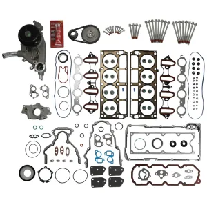 Cylinder Engine Gasket Kit w/Water Pump Bolts For 2002-2011 Chevy GMC Buick 5.3L
