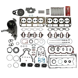 Cylinder Engine Gasket Kit w/Water Pump Bolts For 2002-2011 Chevy GMC Buick 5.3L