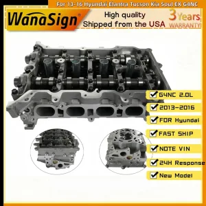 Cylinder Head Assembly For Hyundai Elantra Kia Soul G4NC 2.0L 2016-2021 GAS DOHC