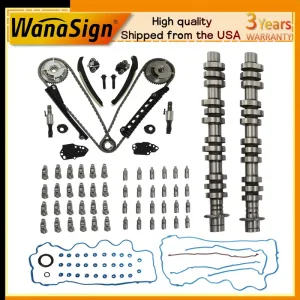 Engine Camshaft Rocker Arms Lifters Kit For Ford F150 Lincoln 4.6L 5.4L 3V 05-10