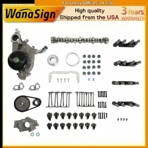 Engine Overhaul Rebuild Kit - Camshaft Lifter Pump Fit For Chevy GMC 05-14 5.3L