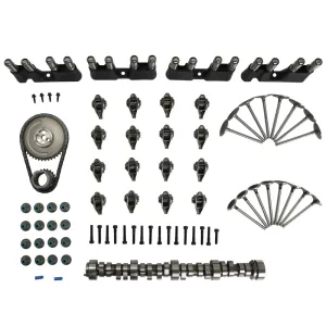 Engine Rebuild Kit - Camshaft Rocker Arm Lifter Timing For 05-14 Chevy GMC 5.3L