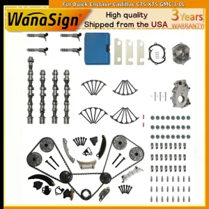 Engine Rebuild Kit Camshafts Kit Fit For Buick Enclave Cadillac CTS XTS GMC 3.0L