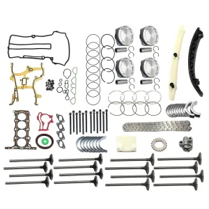 Engine Rebuild Kit w/ Piston & Timing Chain Kit For Buick Chevrolet 1.4L 2011-15