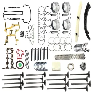 Engine Rebuild Kit w/ Piston & Timing Chain Kit For Buick Chevrolet 1.4L 2011-15