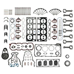Engine Rebuild Kit - Rods Timing Gasket For 05-09 Chevy Silverado GMC Yukon 5.3L