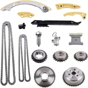 Engine Rebuild Overhaul Kit Crankshaft Rods Timing For Chevrolet Buick GMC 2.4L
