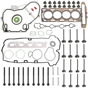 Engine Rebuild Overhaul Kit Crankshaft Rods Timing For Chevrolet Buick GMC 2.4L