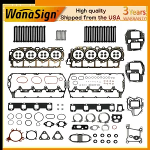 Full Gasket Set with Head Bolts For Ford Super Duty Powerstroke Diesel 6.7 11-16