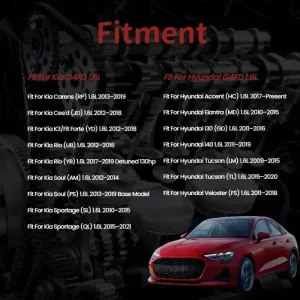 G4FD Engine Rebuild Overhaul Kit For Hyundai Tucson Kia Sportage Soul 1.6L 09-21