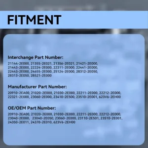 G4NC Engine Head Gasket Set For Hyundai Tucson Kia Soul 2.0L 2015-2020 DOHC