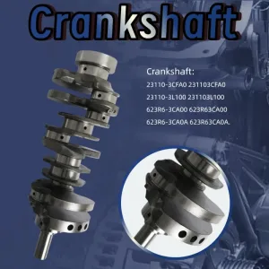 G6DH Crankshaft & Main Rod Bearings Kit For Hyundai Kia Sorento 3.3L 2011-2019