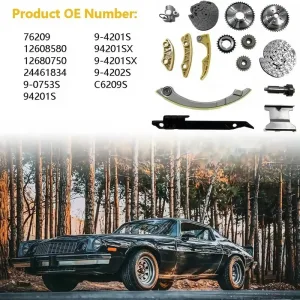 Head Gasket Bolts Timing Chain Kit Fits Chevrolet Captiva GM Terrain Buick 2.4L