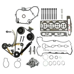 Head Gasket Bolts Timing Chain Kit Fits Chevrolet Captiva GM Terrain Buick 2.4L
