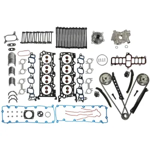 Head Gasket Set Bolts Timing Chain Kit Fits 00-05 Ford F150 E-250 Excursion 5.4L