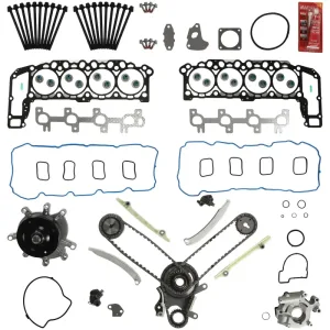 Head Gasket Set Timing Chain For Dodge Ram Jeep Grand Cherokee 4.7L 2004-07 TRX4