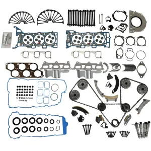 Head Gasket Set Timing Chain Kit For Chevrolet Camaro GMC Cadillac 3.6L 2009-16