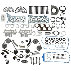 Head Gasket Set Timing Chain Kit For Chevrolet Camaro GMC Cadillac 3.6L 2009-16