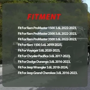 Intake & Exhaust Lifters Rocker Arms For Jeep Chrysler Dodge Ram 1500 3.6L 16-24