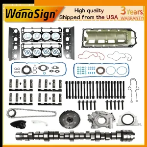 MDS HEMI Lifters Camshaft Oil Pump Head Gasket Set For Dodge Ram 1500 5.7L 09-15