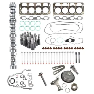 NON-AFM Camshaft Kit Lifter Head Gasket Set For GM Sierra Chevy 5.3L 2014-2021