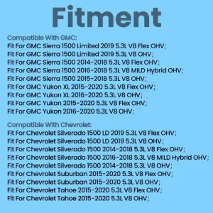 NON-AFM Camshaft Kit Lifter Head Gasket Set For GM Sierra Chevy 5.3L 2014-2021