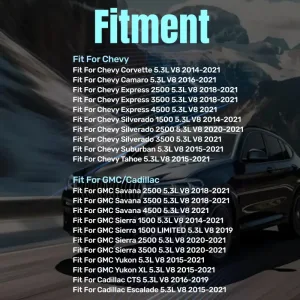 NON AFM DOD Disable Head Gasket Set For GM Chevrolet Express Suburban 5.3L 14-21