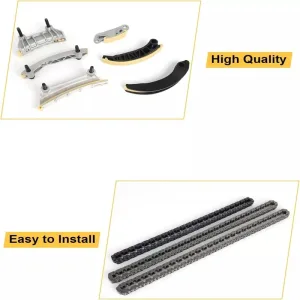 Timing Chain Head Gasket Set 4x VVT For 09-16 Chevrolet Chevrolet GMC Buick 3.6L