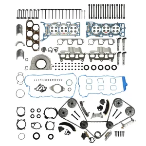 Timing Chain Kit Head Gasket Set For 10-14 Chevy Equinox GMC Cadillac Buick 3.0L
