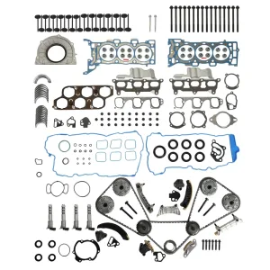 Timing Chain Kit Head Gasket Set For 10-14 Chevy Equinox GMC Cadillac Buick 3.0L