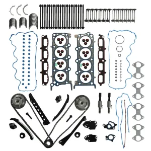 Timing Chain Kit Head Gasket Set For 04-14 Ford Expedition F-150 Lincoln 5.4L 3V
