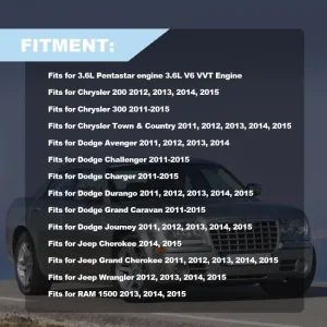 Timing Chain Kit VVT For Chrysler Dodge Challenger Charger 2011-2015 3.6L DOHC