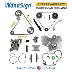 Timing Chain Oil Pump VCT Solenoid For Chevy Equinox Buick GMC 2009-17 2.2L 2.4L