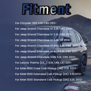 3.0T Diesel Engine Overhaul Rebuild Kit For Jeep Chrysler Ram 1500 Classic 14-19