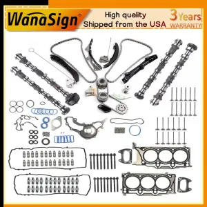 Camshafts Timing Chain Kit For Jeep Chrysler Ram Dodge Pentastar V6 3.6L 2011-16