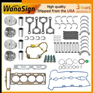Engine Rebuild Head Gasket Set For Buick Verano Chevrolet Equinox GMC 2.4L 06-17