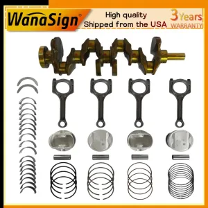 G4KD Engine Crankshaft Rods Piston Kit For Hyundai Tucson Kia Optima 2.0L 05-12