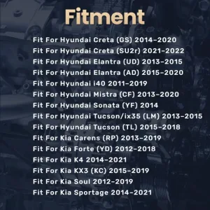 G4KF 2.0T Engine Rebuild Overhaul Kit For Hyundai Tucson Kia Forte Soul 2013-20